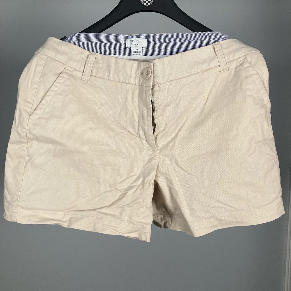 Crown & Ivy Khaki Shorts